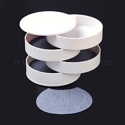 4-слойный вращающийся дорожный футляр для ювелирных изделий&nbsp;OBOX-O005-01B