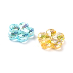 Прозрачные акриловые бусины PACR-H004-01