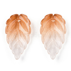 Двухцветные стеклянные подвески&nbsp;GLAA-A011-21C