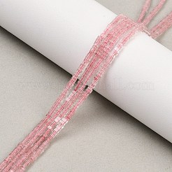 Природного кварца клубники нитей бисера G-K399-B03-01