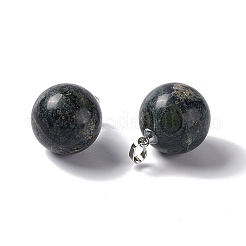 Подвески из натуральной камбабы с яшмой&nbsp;G-G926-02P-11