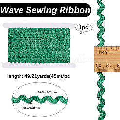 3 рулон полиэстеровой волнистой ленты для отделки бахромой OCOR-GF0004-46B