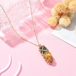 Мешочек для макраме из нержавеющей стали 304 NJEW-TA00085-02