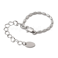 Herstellung von Armbändern aus Messingsäulengliedern&nbsp;AJEW-B189-01P