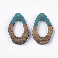 Подвески из смолы и ореха RESI-T023-A-17G