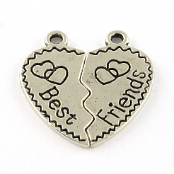 Тибетский стиль сплава сплит подвески&nbsp;TIBE-Q050-201AS-LF