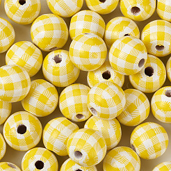 Natürliche Holzperlen&nbsp;WOOD-TAC0010-05G