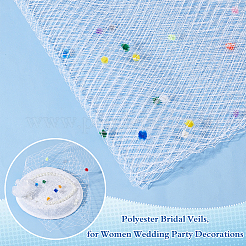 Сетчатая ткань из полиэстера&nbsp;OCOR-WH0100-03B