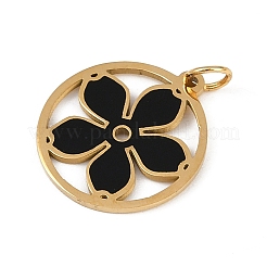 Подвески из нержавеющей стали 304 с эмалью&nbsp;STAS-Z143-09G