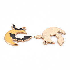 Подвески из экологически чистого сплава с эмалью&nbsp;X-ENAM-T011-59-NR