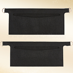 2 pieza de inserto organizador de monedero de fieltro de 2 colores&nbsp;FIND-CN0001-87