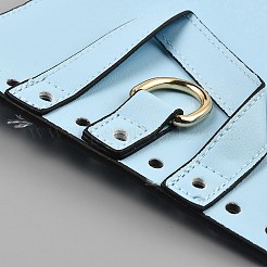 DIY-Sets zur Herstellung von Geldbörsen aus PU-Kunstleder&nbsp;DIY-WH0578-23A