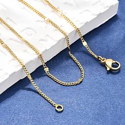 Латунь цепи ожерелья&nbsp;X-MAK-L009-11G