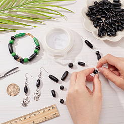 480 шт. 4-х видов окрашенных бусин из натурального дерева WOOD-PH0002-42