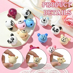 Натуральные деревянные бусы&nbsp;WOOD-YW0001-20