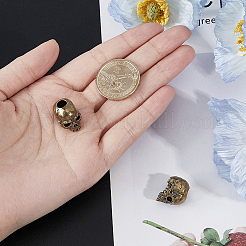 2 шт. латунные бусины для повседневного использования в Европе KK-FH0007-41A