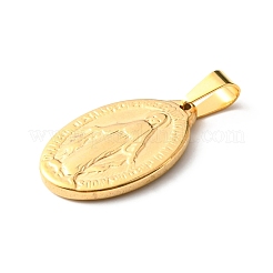 Placcatura ionica (ip) ciondoli in acciaio inossidabile 304&nbsp;LS-STAS-F223-43G