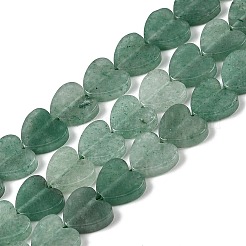 Естественный зеленый авантюрин бисер нитей G-M403-A14-03