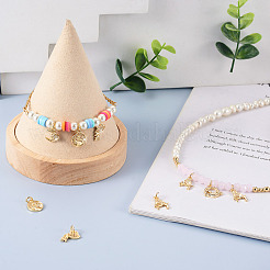 12шт 6 стиля латунные микро проложить прозрачные кубические циркониевые подвески KK-FW0001-11