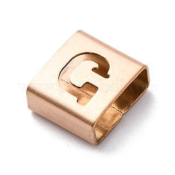 Ионное покрытие (ip) квадратные слайдеры из нержавеющей стали 304 STAS-L132-20G-RG