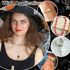 500шт 10 цвета непрозрачные акриловые бусины&nbsp;SACR-PH0002-27