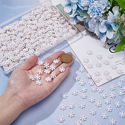 500 шт. Непрозрачные акриловые бусины&nbsp;MACR-UN0001-10