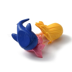 Украшения из смолы русалки&nbsp;DJEW-WH0001-25D