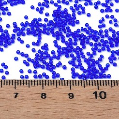 15/0 rocailles en verre tchèque transparent&nbsp;SEED-N004-004-07