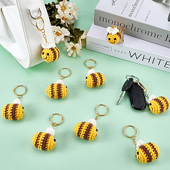 9 porte-clés en coton&nbsp;KEYC-ME00022