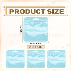 50 шт. пластиковая упаковка пакеты с застежкой-молнией инь-ян OPP-LP0001-14A