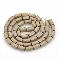 Гальванизировать немагнитных синтетический гематит бисер пряди&nbsp;G-N0322-12J