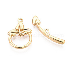 Латуни Переключить застежками KK-T077-02G