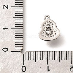 Латунные микро проложить кубического циркония подвески&nbsp;KK-C085-21P