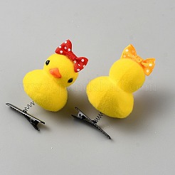 Wolle mit Alligator-Haarspangen für Mädchen&nbsp;PHAR-TAC0007-04C