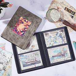 4-дюймовый фотоальбом из искусственной кожи AJEW-WH0248-396A