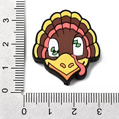 Silikonperlen mit Thanksgiving-Motiv&nbsp;SIL-J001-01F