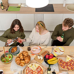 8 set de table en feutre&nbsp;AJEW-WH0695-119B