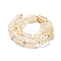 Природный цитрин бисер нитей G-N327-06-16