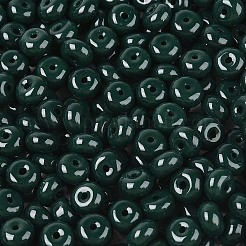 Непрозрачные цветные стеклянные бусины&nbsp;SEED-N007-39B-05