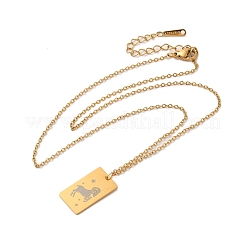 Золотые подвески-созвездия из нержавеющей стали 202 NJEW-K380-02G-04