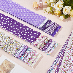 40 Stück Baumwollstoff mit Blumenmuster&nbsp;DIY-WH20031-112