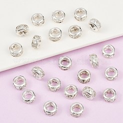 Латунные кристалл горный хрусталь бисер KK-Q401-03S