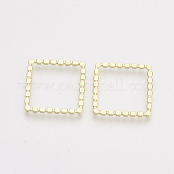 合金フレームコネクター  正方形  ライトゴールド  20x20x1mm  内径：17x17mm&nbsp;PALLOY-T067-114LG