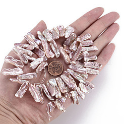 Природные Кеши жемчуг пряди&nbsp;PEAR-S020-H09