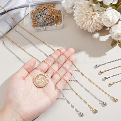 20 шт. набор из цепочек из нержавеющей стали 304 двух цветов MAK-NB0001-22