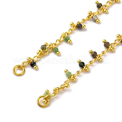 Латунь кабель цепи материалы для ожерлеья&nbsp;KK-K337-12G