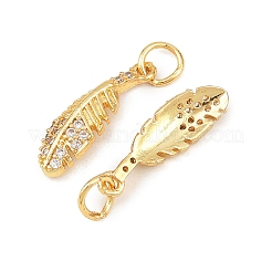 Латунные микро проложить кубического циркония подвески&nbsp;LS-KK-H093-01G