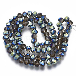 Гальванизируйте прозрачное стекло бисер нитей&nbsp;LS-EGLA-A034-T6mm-S23