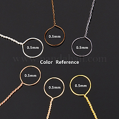 Круглая медная проволока для изготовления ювелирных изделий CWIR-BC0005-01C