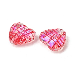 Прозрачные стеклянные эмалевые бусины&nbsp;X1-GLAA-S388-01D